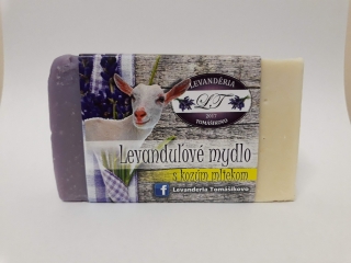Dekoračné mydlo Levanduľa s kozím mliekom